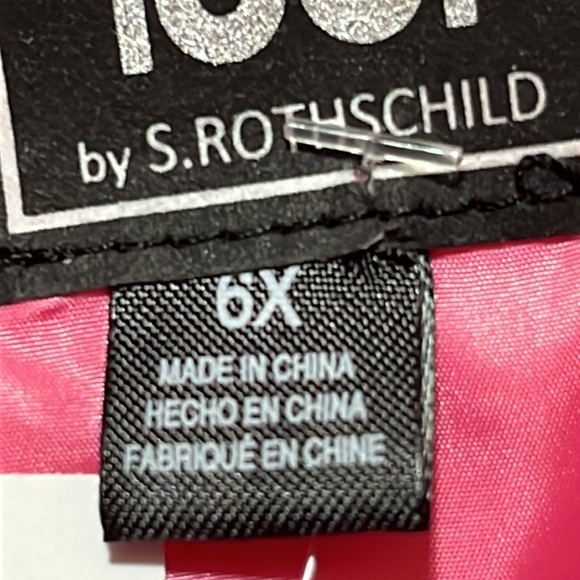 Girl's wintercoat size 6x - Picture 4 of 4